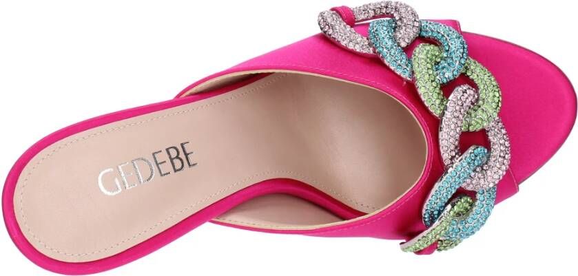 Gedebe Sandalen Fuchsia Pink Dames