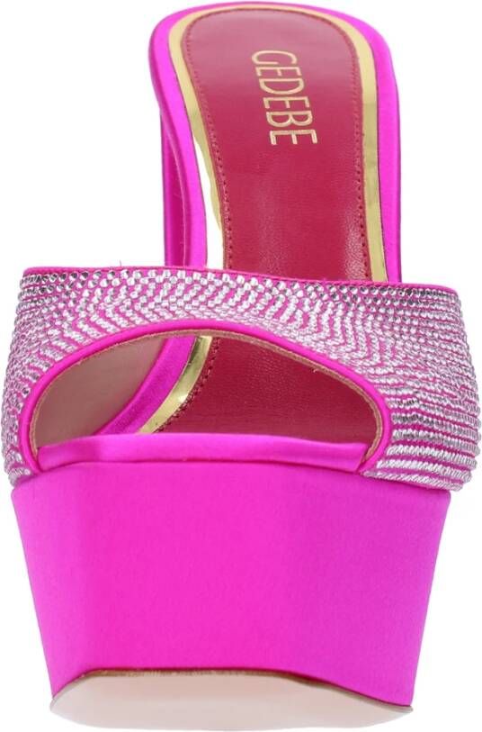 Gedebe Sandalen Fuchsia Pink Dames