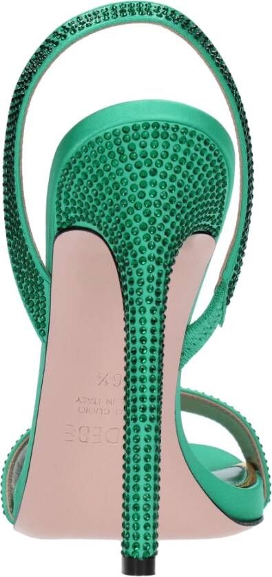 Gedebe Sandalen Groen Green Dames