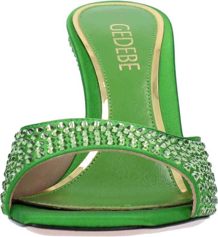 Gedebe Sandalen Groen Green Dames