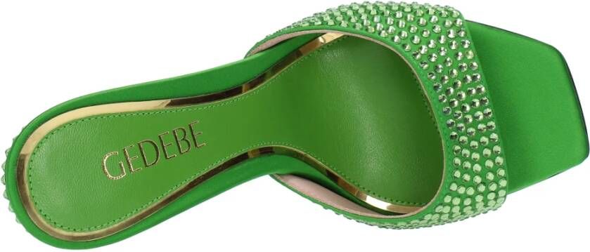 Gedebe Sandalen Groen Green Dames