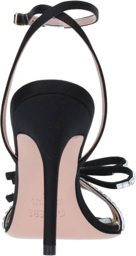 Gedebe Sandalen Zwart Black Dames