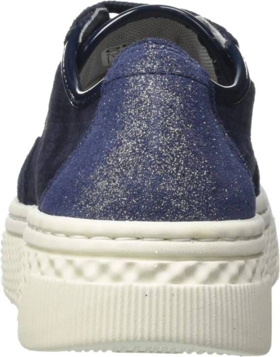 Geox Ademende Sneakers voor Actieve Levensstijl Blue Dames