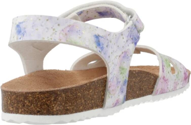 Geox Adriel Girl Platte Sandalen Multicolor Dames