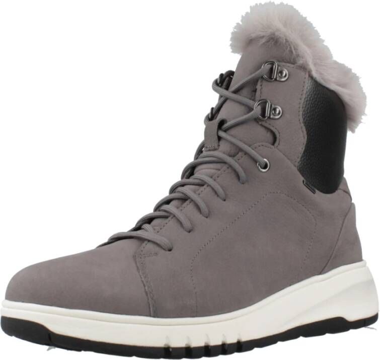 Geox Aerantis Veterschoenen Gray Dames