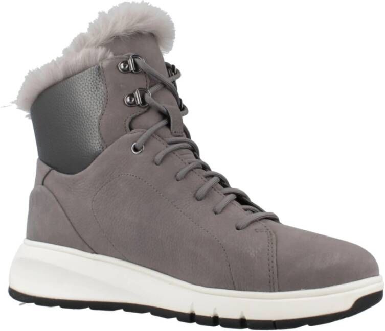 Geox Aerantis Veterschoenen Gray Dames