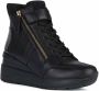 Geox Stijlvolle Lace-up Laarzen Zosma Black Dames - Thumbnail 17