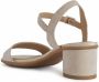 Geox Beige Platte Sandalen voor Vrouwen Beige Dames - Thumbnail 3