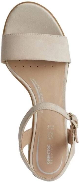 Geox Aurely 50 sandalen Beige Dames