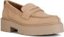 Geox Comfortabele Stijlvolle Loafers voor Vrouwen Beige Dames - Thumbnail 2