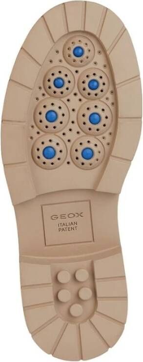 Geox Beige Loafers voor vrouwen Beige Dames