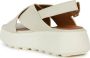 Geox Beige Platte Sandalen Ec4.1 Beige Dames - Thumbnail 4