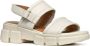 Geox Beige Platte Sandalen Lisbona Sand Beige Dames - Thumbnail 3