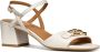 Geox Beige Platte Sandalen voor Vrouwen Beige Dames - Thumbnail 2