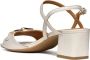 Geox Beige Platte Sandalen voor Vrouwen Beige Dames - Thumbnail 3