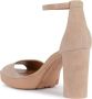 Geox Beige Platte Sandalen voor Vrouwen Beige Dames - Thumbnail 3