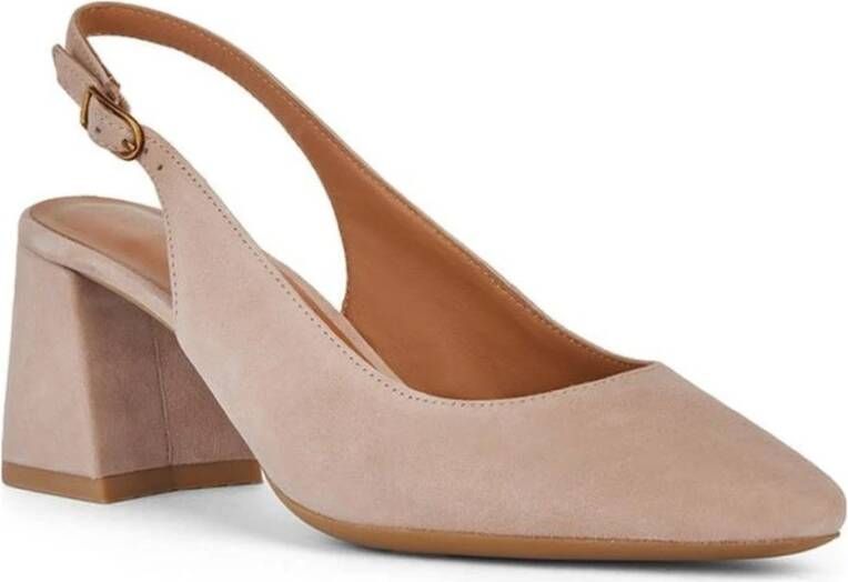 Geox Beige Pumps voor Vrouwen Beige Dames