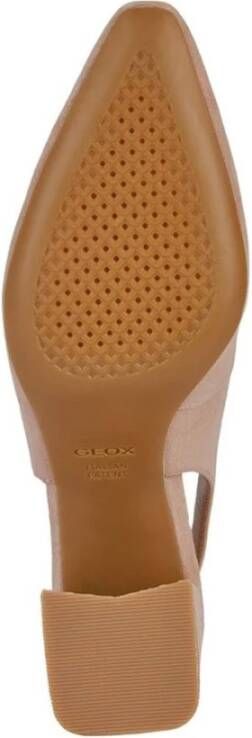 Geox Beige Pumps voor Vrouwen Beige Dames