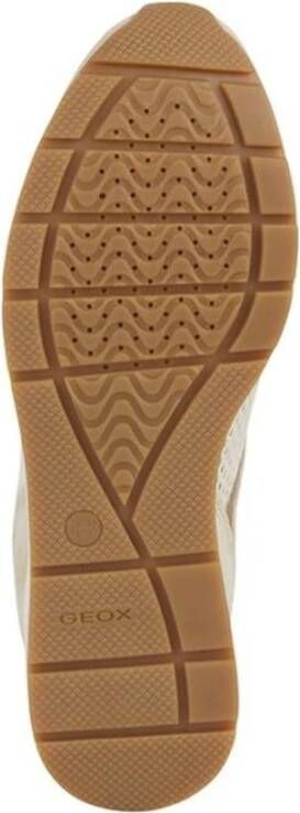 Geox Beige Sneakers voor Vrouwen Beige Dames