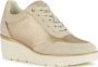 Geox Beige Sneakers voor Vrouwen Beige Dames - Thumbnail 3