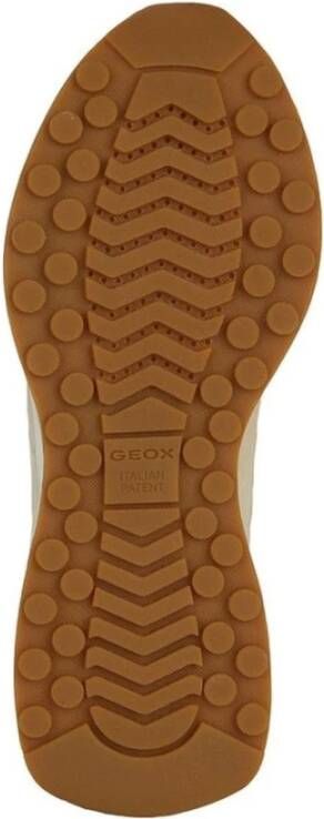 Geox Beige Sneakers voor Vrouwen Beige Dames