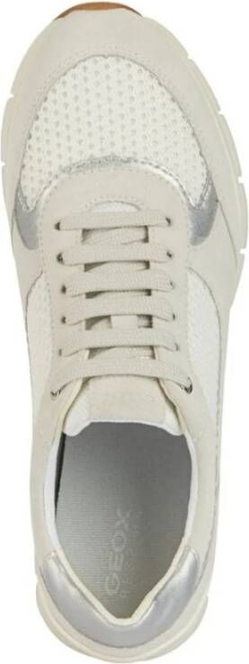 Geox Beige Sneakers voor Vrouwen Beige Dames