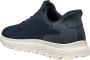 Geox Blauwe Casual Textiel Sneakers met 3cm Rubberen Zool Blue Heren - Thumbnail 8