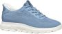 Geox Blauwe Casual Textiel Sneakers Vrouwen Blue Dames - Thumbnail 6