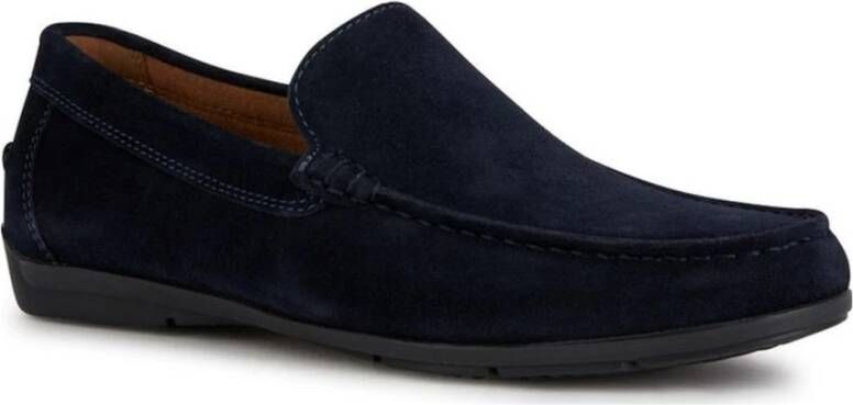 Geox Blauwe Mocassins voor Mannen Blue Heren