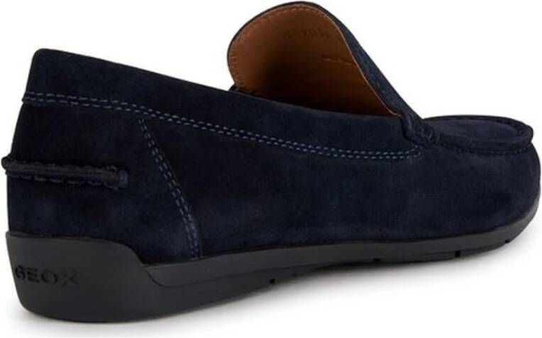 Geox Blauwe Mocassins voor Mannen Blue Heren