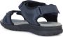 Geox Blauwe Platte Sandalen voor Mannen Blue Heren - Thumbnail 7