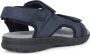 Geox Blauwe Platte Sandalen voor Mannen Blue Heren - Thumbnail 8