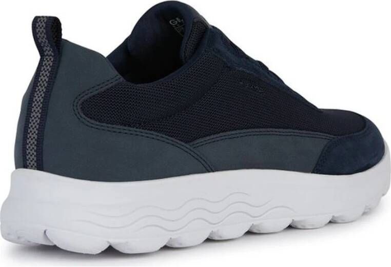 Geox Blauwe Sneakers voor Mannen Blue Heren