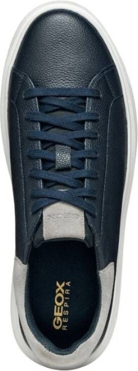 Geox Blauwe Sneakers voor Mannen Blue Heren