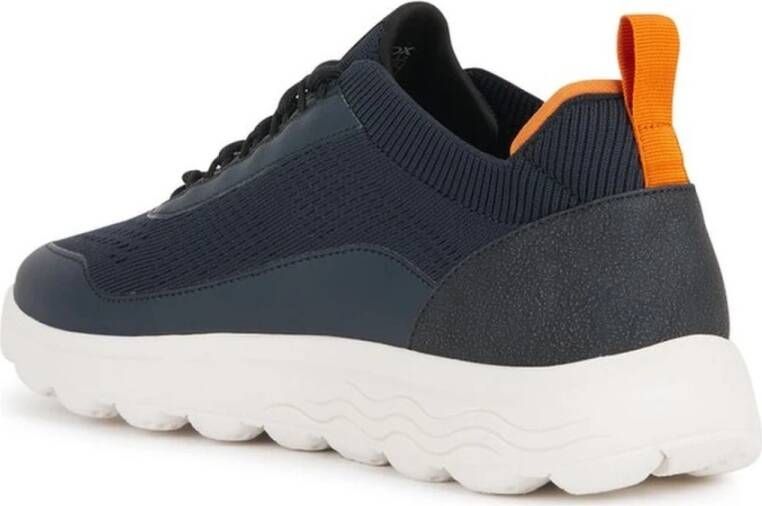 Geox Blauwe Sneakers voor Mannen Blue Heren