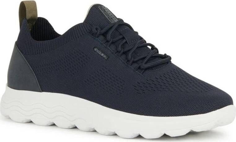 Geox Blauwe Sneakers voor Mannen Blue Heren