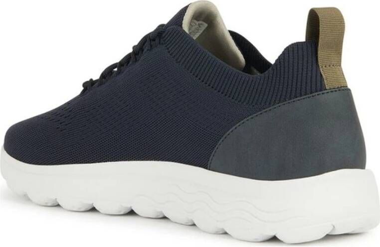 Geox Blauwe Sneakers voor Mannen Blue Heren