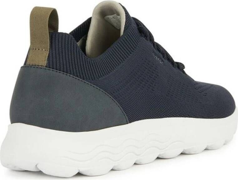 Geox Blauwe Sneakers voor Mannen Blue Heren