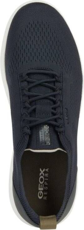 Geox Blauwe Sneakers voor Mannen Blue Heren