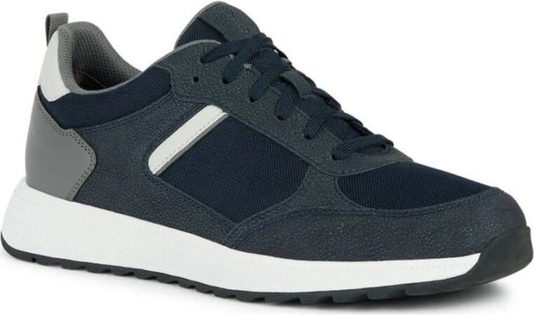 Geox Blauwe Sneakers voor Mannen Blue Heren