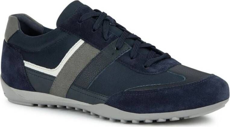 Geox Blauwe Sneakers voor Mannen Blue Heren