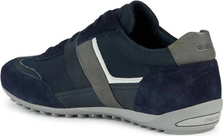 Geox Blauwe Sneakers voor Mannen Blue Heren