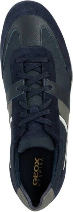 Geox Blauwe Sneakers voor Mannen Blue Heren