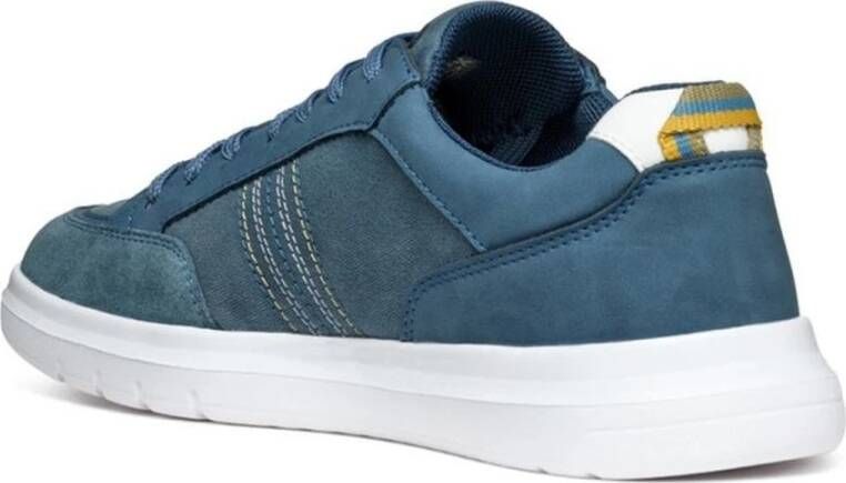 Geox Blauwe Sneakers voor Mannen Blue Heren