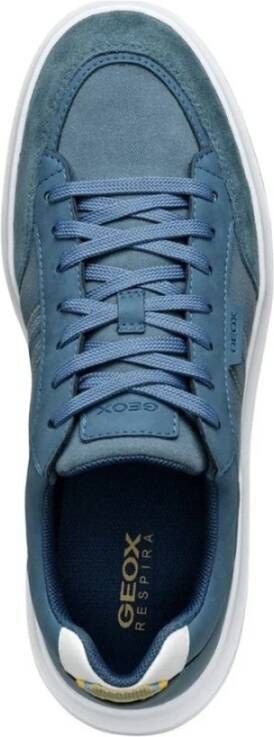 Geox Blauwe Sneakers voor Mannen Blue Heren