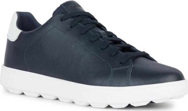 Geox Blauwe Sneakers voor Mannen Blue Heren