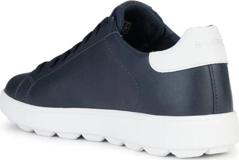 Geox Blauwe Sneakers voor Mannen Blue Heren