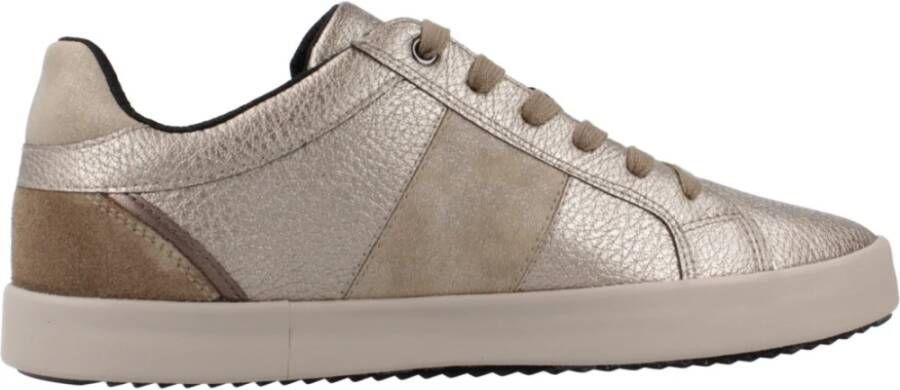 Geox Bloemen Sneakers voor Vrouwen Gray Dames