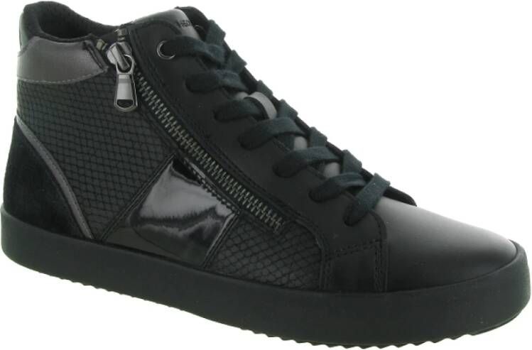 Geox Bloomie HI Cuff Schoenen Black Dames