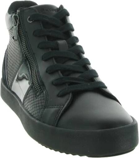 Geox Bloomie HI Cuff Schoenen Black Dames